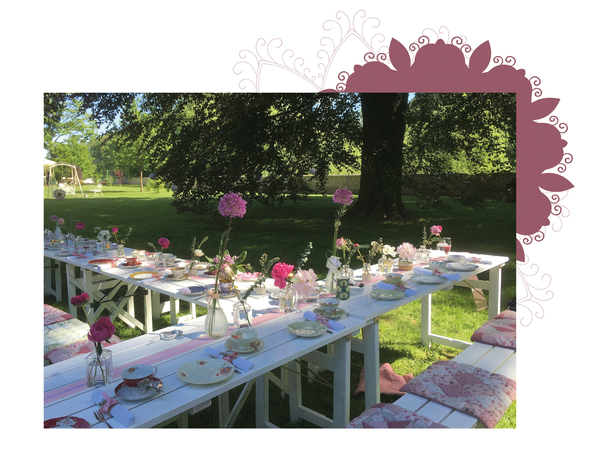 Villa Gückelsberg Festpakete Kaffeetafel
